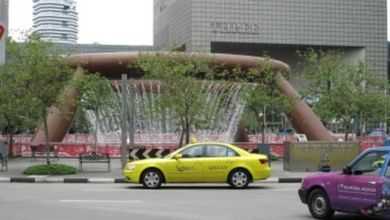 Taxi in Singapur
